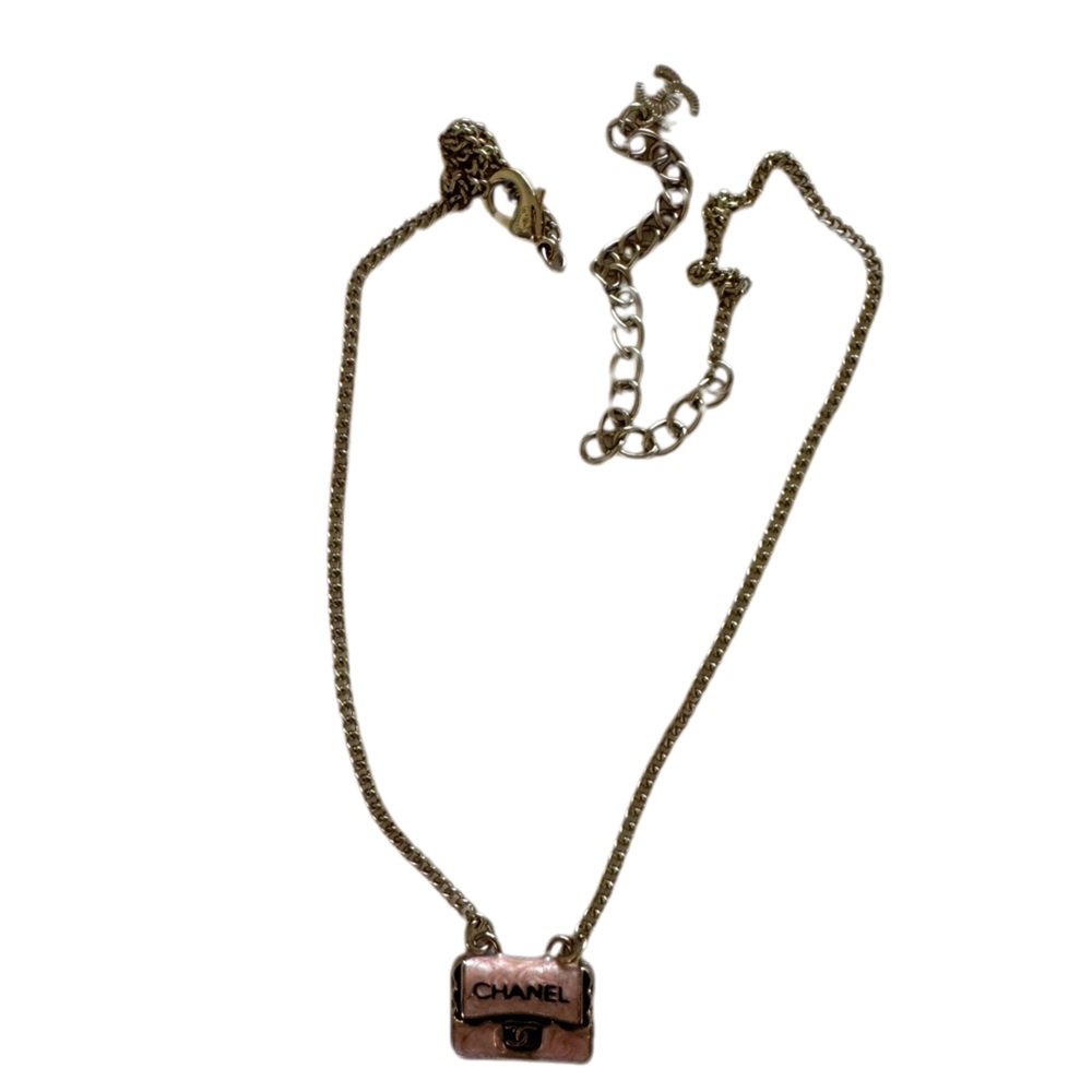 CHANEL Gold and Silver Pendant Necklace - Picture 7 of 8